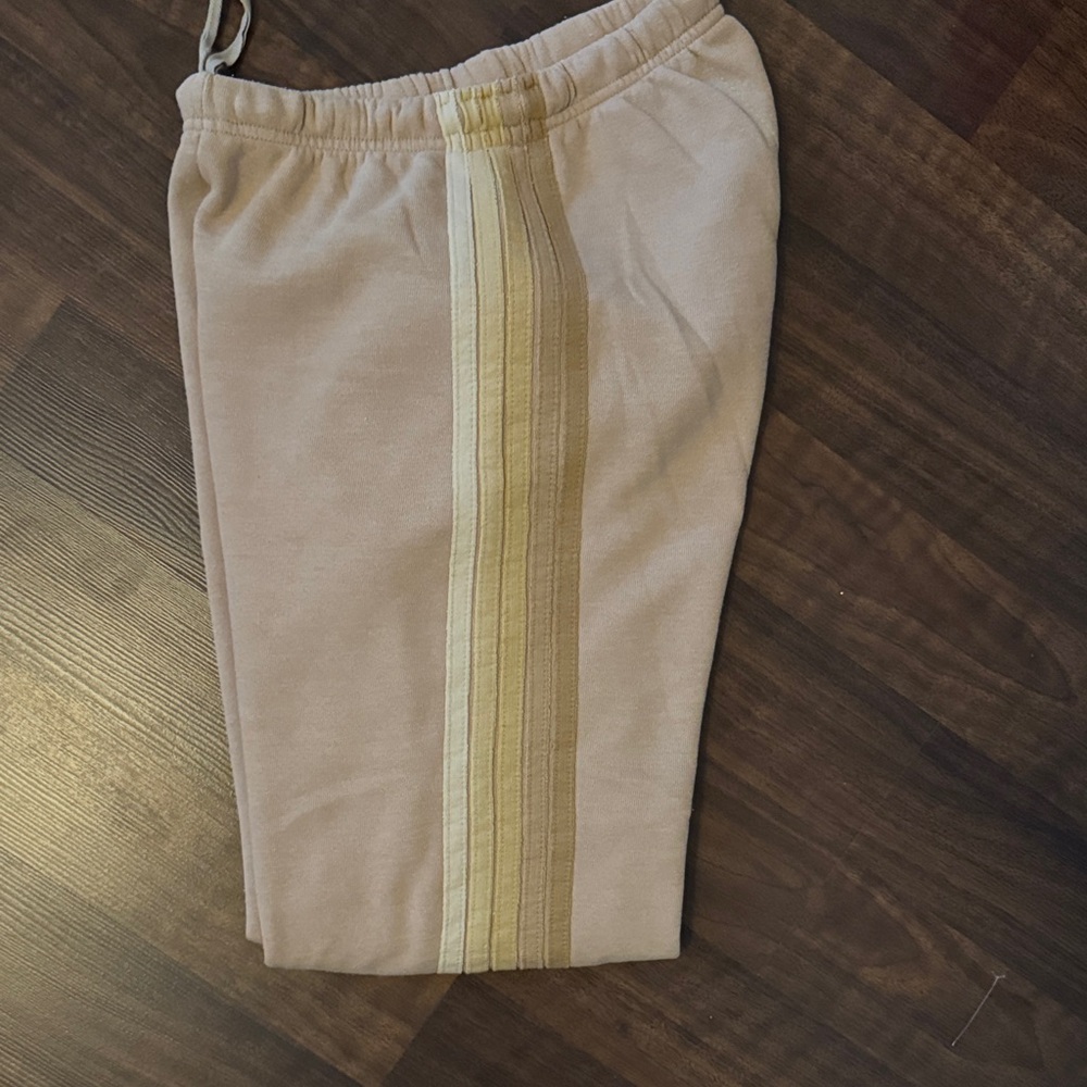 Aviator Nation Beige Garment with Yellow Accent